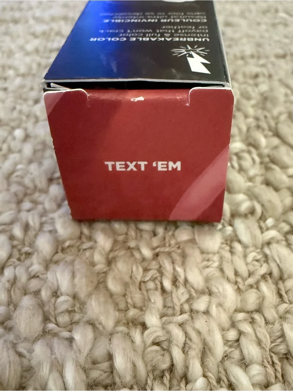 🌸🌙Urban Decay Text Em Lip Bond